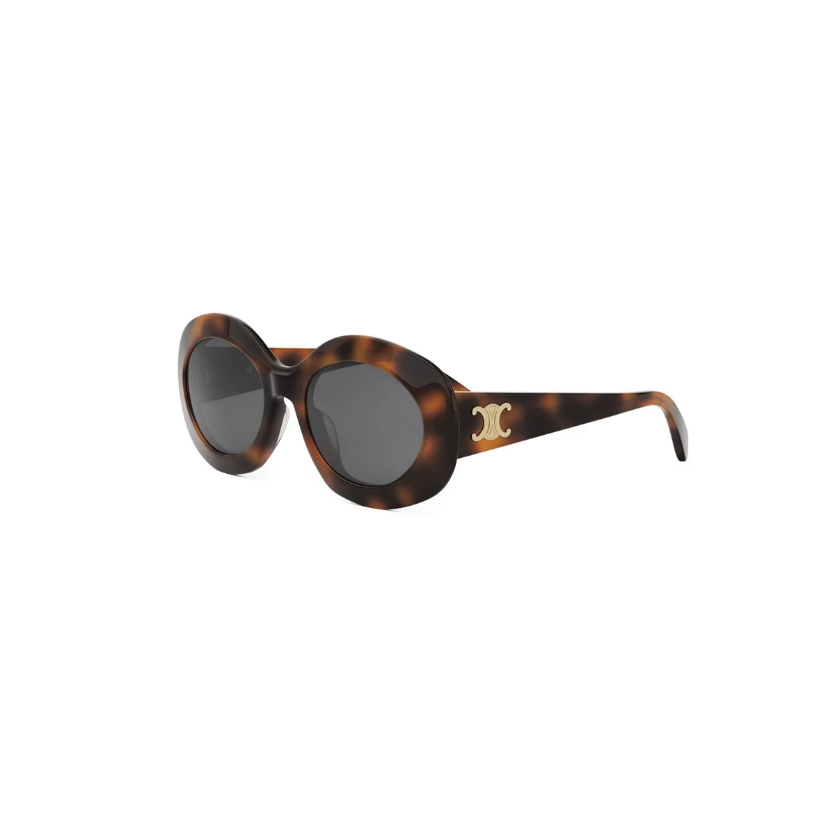 CELINE Triomphe CL40292U 53A Solbriller – Havana