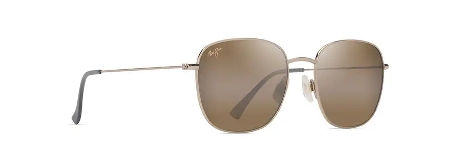 Maui Jim Ōlali AF H657-16A / MJ0657SA-002 – Shiny Light Gold med HCL® Bronze – 55-19-150