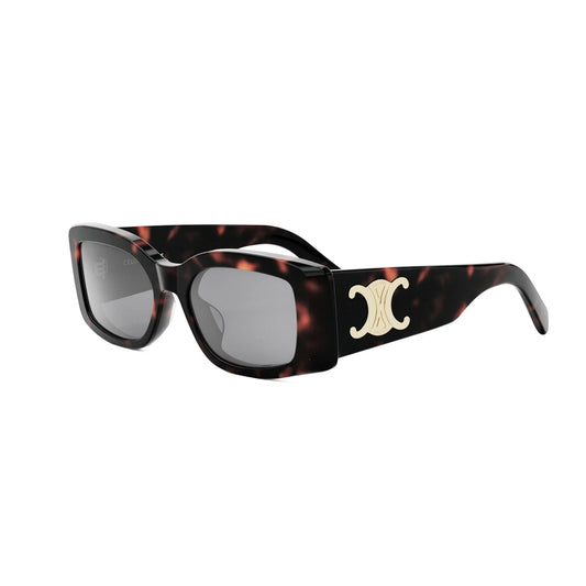 CELINE Triomphe CL40282U 52A Solbriller – Dark Havana