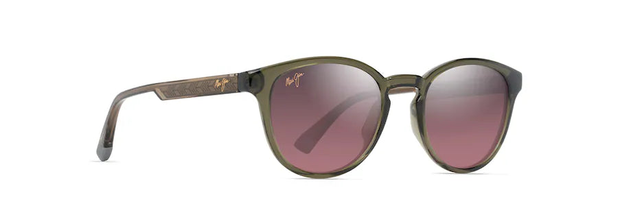 Maui Jim Hiehie RS636-15 / MJ0636S-003 – Shiny Trans Green med Maui Rose®