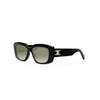 CELINE Maxi Triomphe CL40305U 01A Solbriller – Sort
