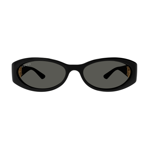 Gucci GG1660S 001 Solbriller – Gull med Grå Glass