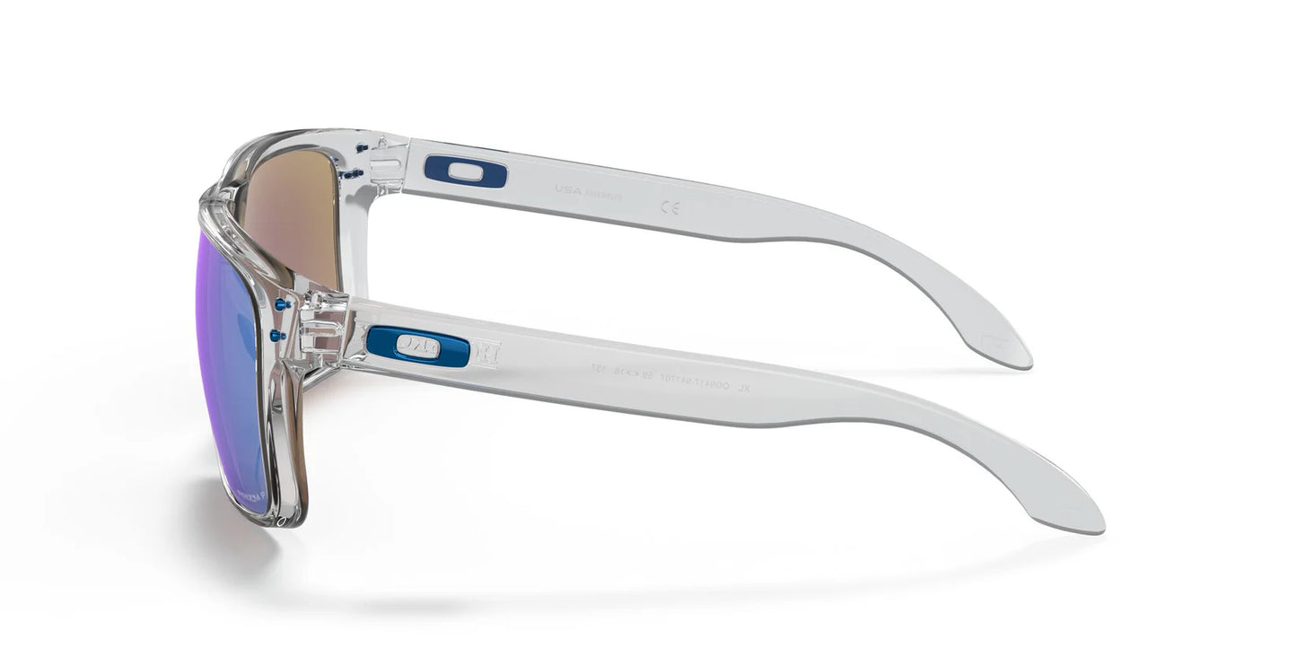 Oakley Holbrook™ XL – Polished Clear med Prizm Sapphire Polarized (OO9417-07)