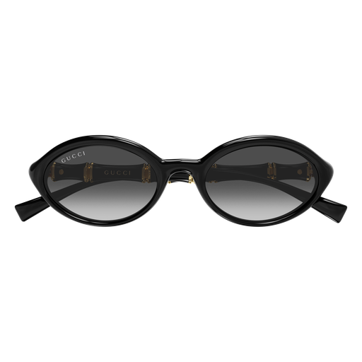 Gucci GG2059S 001 Solbriller – Sort med Gull Detaljer
