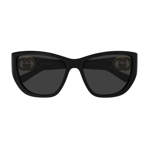 Gucci GG2122S 001 Solbriller – Sort Cat-Eye