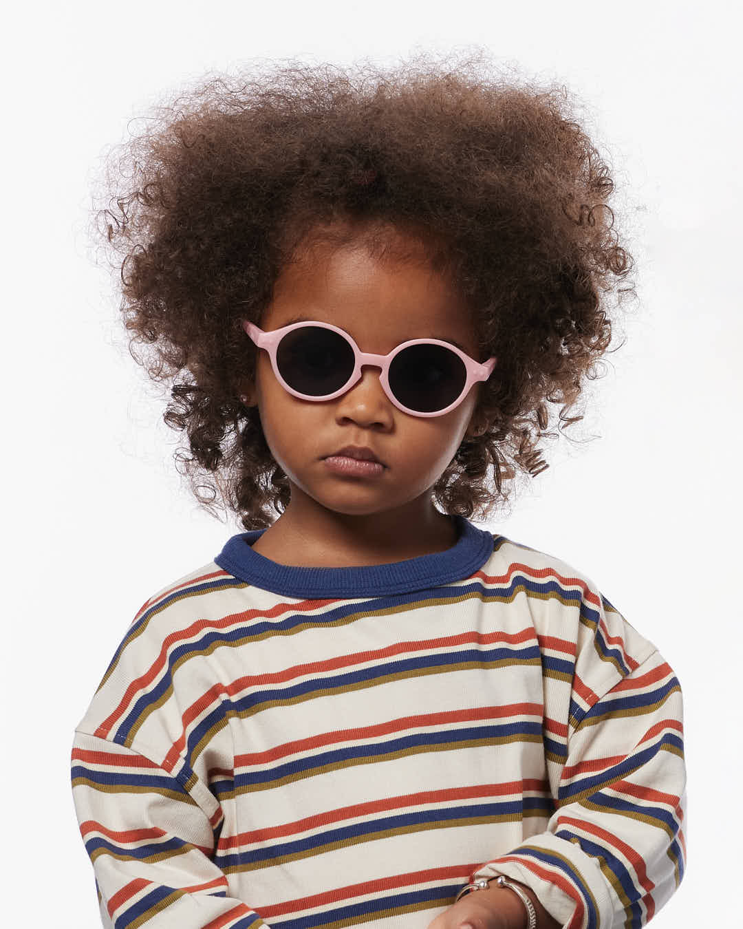 IZIPIZI Kids 0–3 år Pastel Pink – Polariserte solbriller