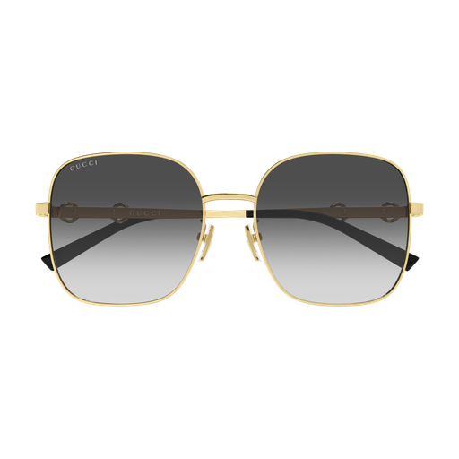 Gucci GG2053S 001 Solbriller – Gull & Sort med Grå Gradientglass