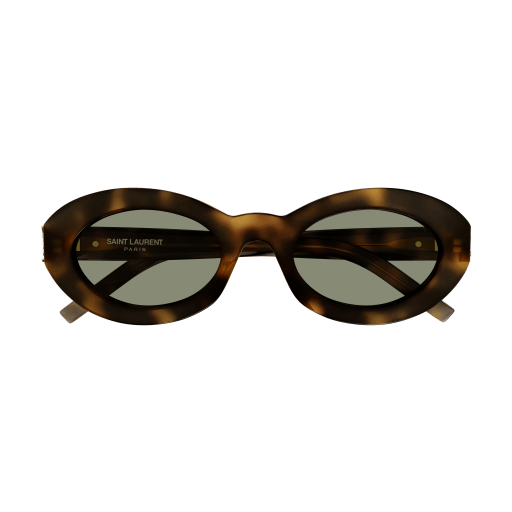Saint Laurent SL M136 002 Solbriller – Havana Monogram