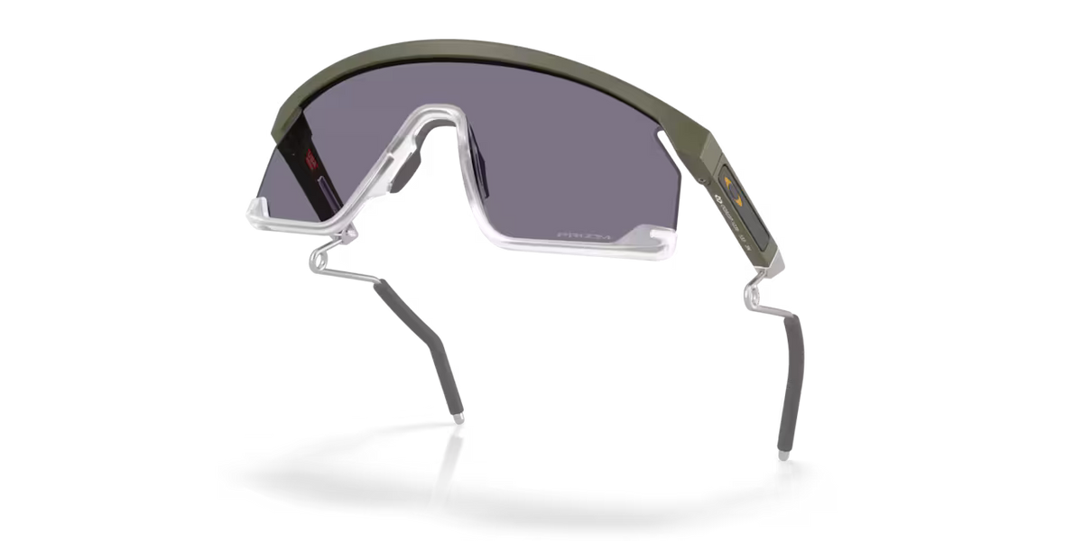 Oakley BXTR Metal OO9237-12 Solbriller – Matte Grey/ green Ink/Vintage Gold med Prizm Black