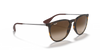 Ray-Ban Erika Classic RB4171 865/13 – Matte Havana med Brown Gradient