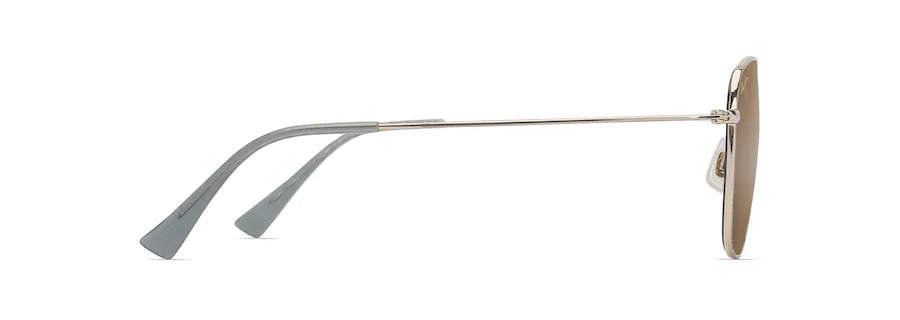 Maui Jim Ōlali AF H657-16A / MJ0657SA-002 – Shiny Light Gold med HCL® Bronze – 55-19-150
