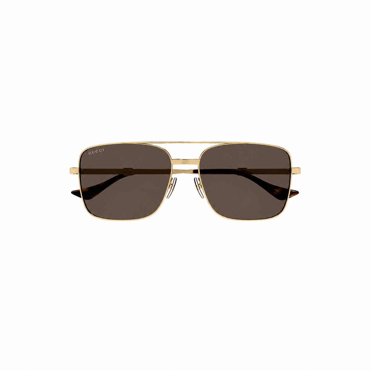 Gucci GG1441S 002 Solbriller – Gull med Brune Glass