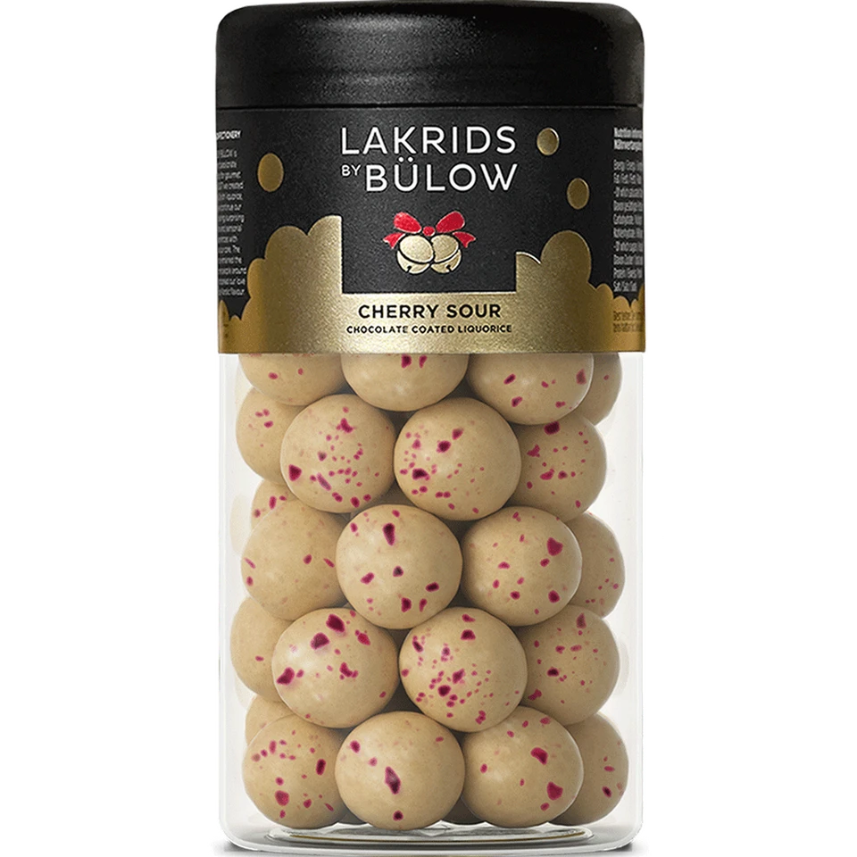 Lakrids by Johan Bülow – Cherry Sour | Kirsebær og Hvit Sjokolade