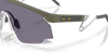 Oakley BXTR Metal OO9237-12 Solbriller – Matte Grey/ green Ink/Vintage Gold med Prizm Black
