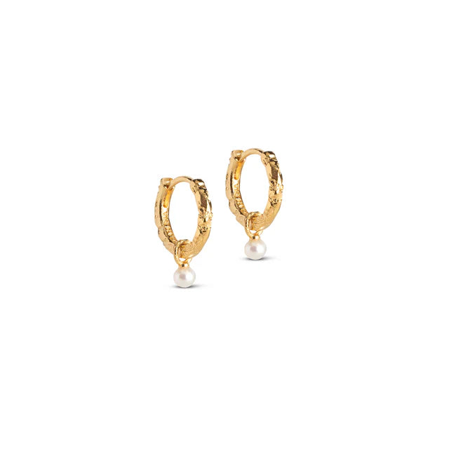 Enamel Copenhagen - Hoops Belle Pearl forgylt