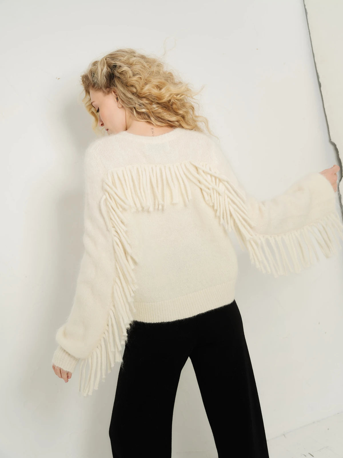 Ella&il - Isabel Chunky Sweater Bright White