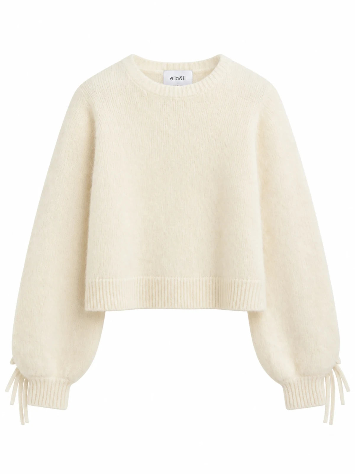 Ella&il - Isabel Chunky Sweater Bright White