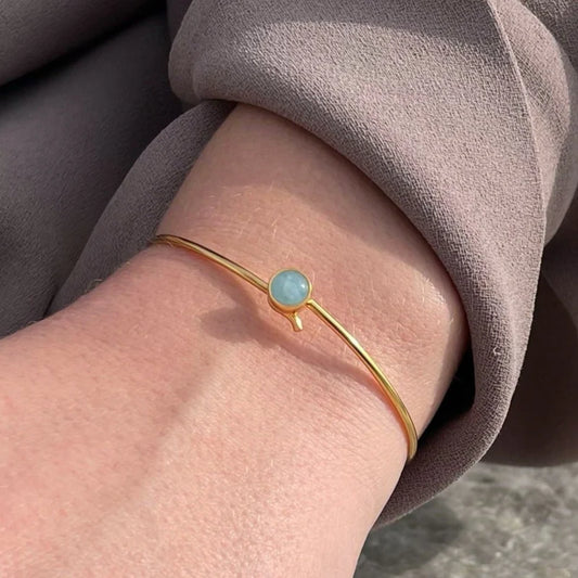 Heiring - Koulè armring Peach månesten