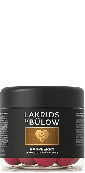 Lakrids by Johan Bülow – Crispy Raspberry | Bringebær og Hvit Sjokolade