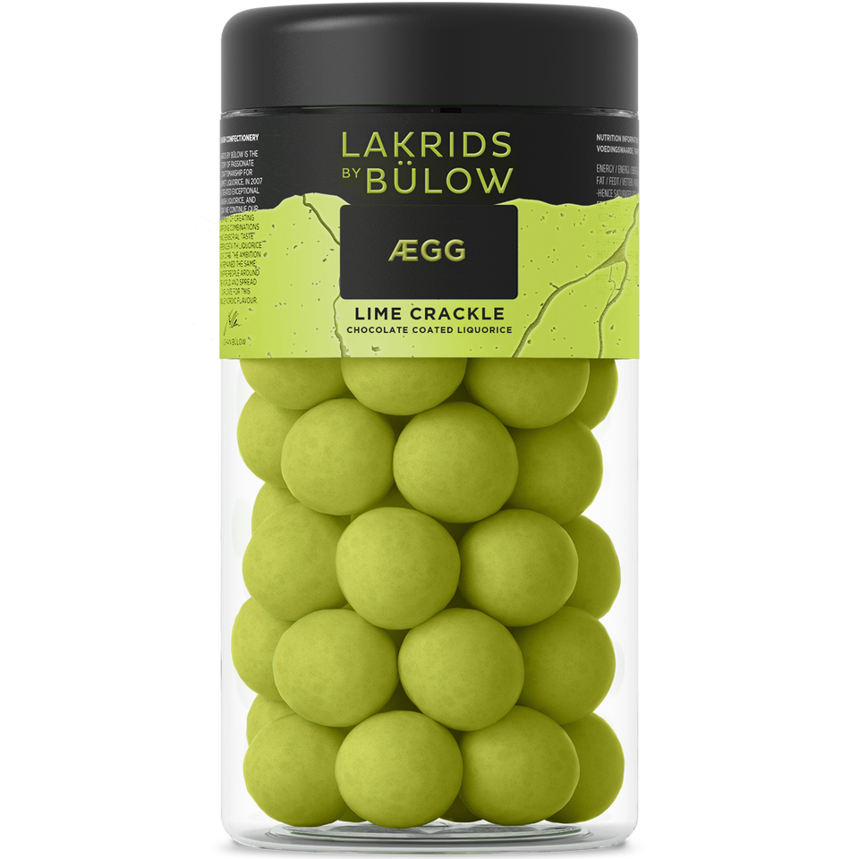 Lakrids by Johan Bülow – Lime Crackle | Lime, Sitron og Hvit Sjokolade