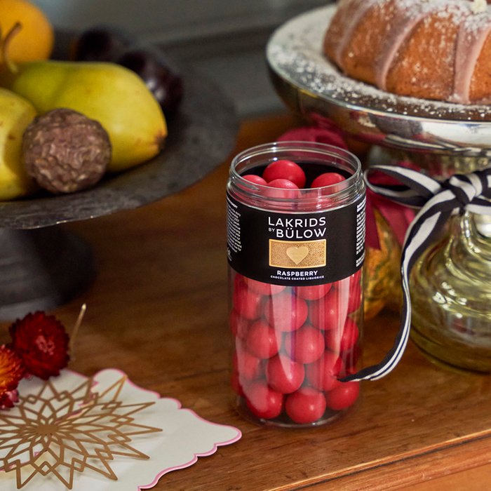Lakrids by Johan Bülow – Crispy Raspberry | Bringebær og Hvit Sjokolade