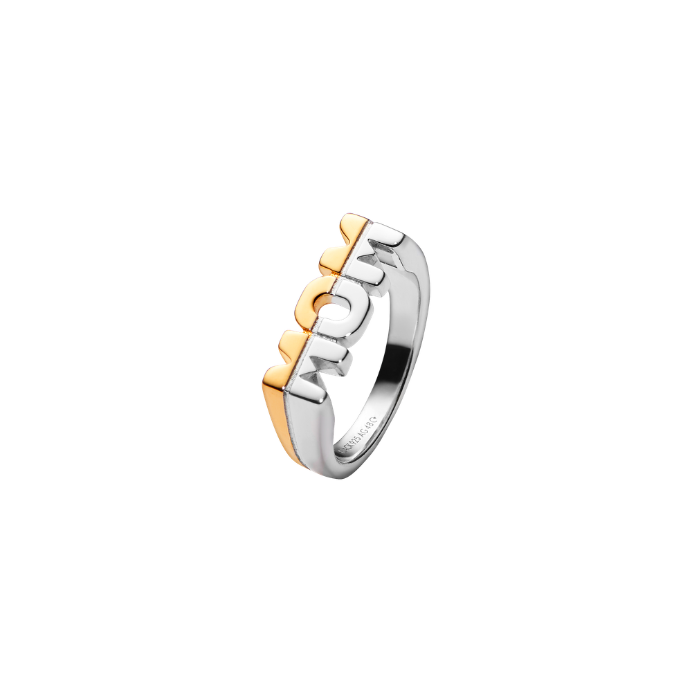 Maria Black - Ring sølv/forgylt - MOM Limited