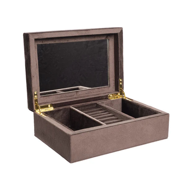 Dark - Velvet Jewellery Box Large