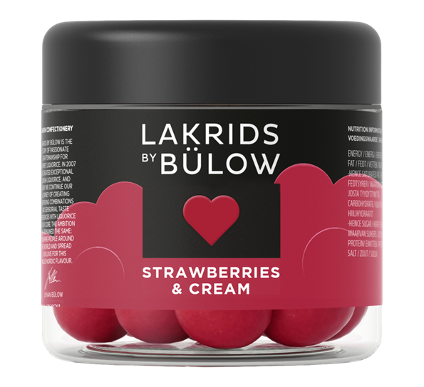 Lakrids by Johan Bulow - Strawberries and cream