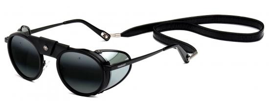 Vuarnet Glacier Round Noir Skilynx – Ikoniske brebriller med franske mineralglass