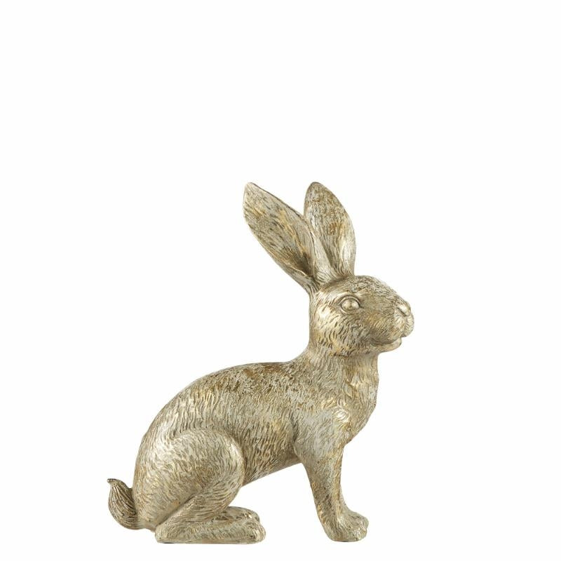 Lene Bjerre - Semina Påskehare light gold H20 cm