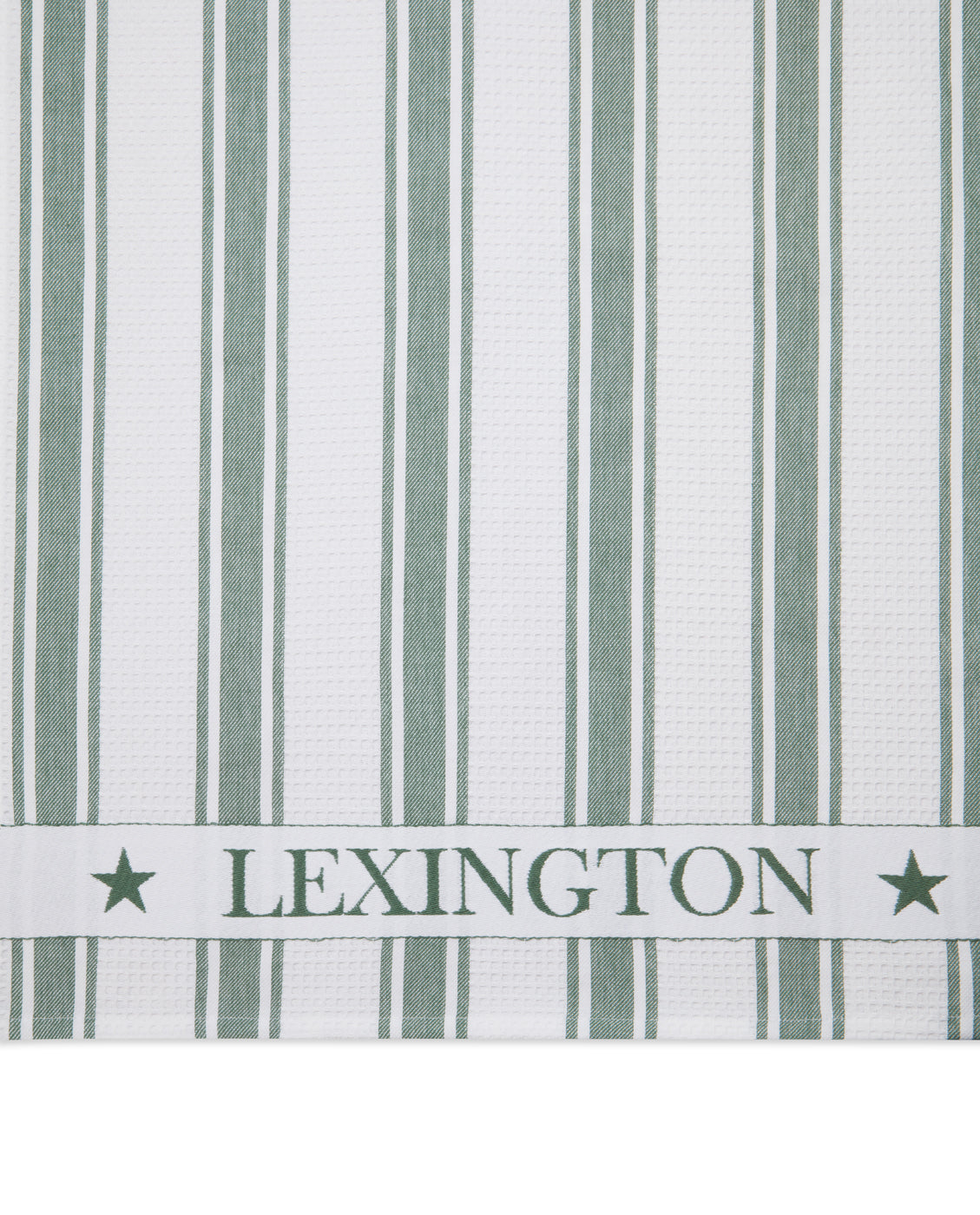 Lexington - Kjøkkenhåndkle M/Vaffelstruktur Og Logo, Bomull