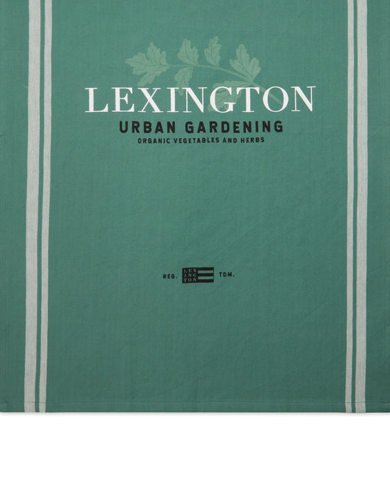 Lexington - Kjøkkenhåndkle M/Urtemotiv, Økologisk Bomullstwill