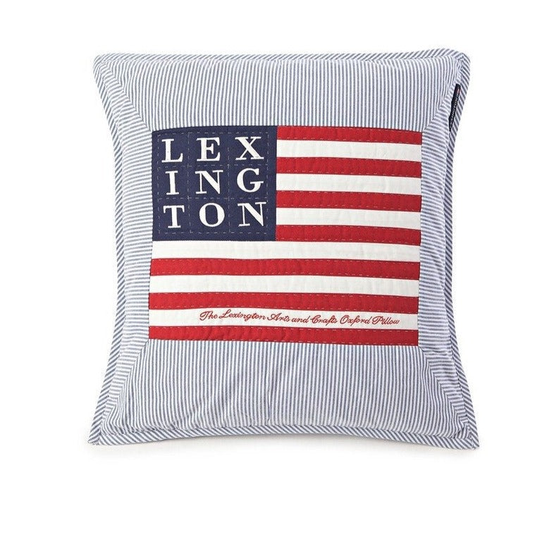 Lexington - Putetrekk Logo Blå/Hvit