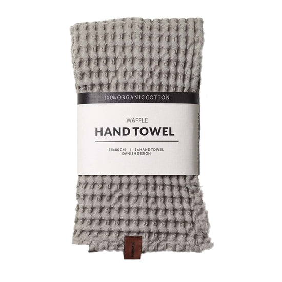 Humdakin Waffle Hand Towel Stone