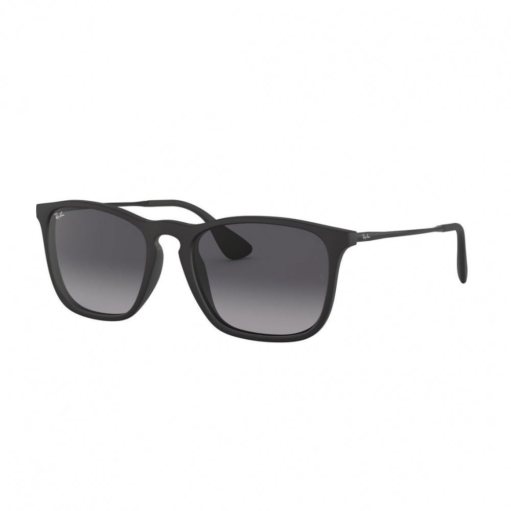 Ray-Ban Chris RB4187 622/8G – Matte Rubber Black med Grey Gradient