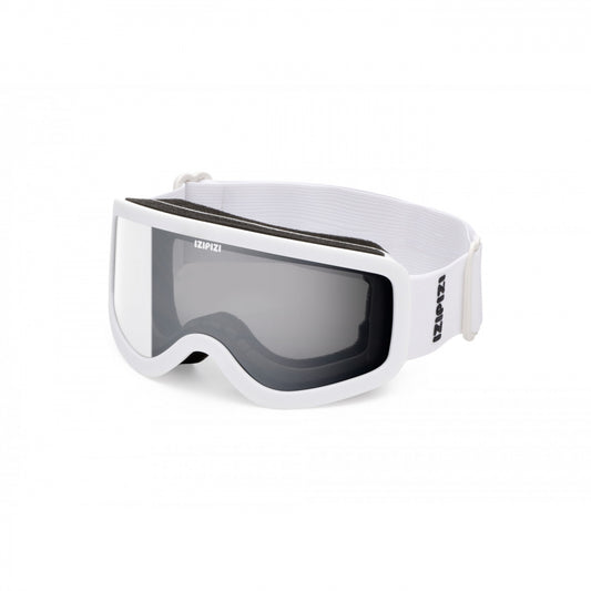 IZIPIZI Snow Junior – Skibriller for barn 4–10 år hvit