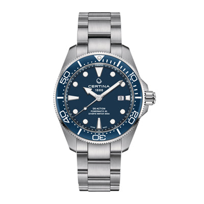 Certina DS Action Diver – Automatic Blå 43mm | Sveitsisk Automatklokke