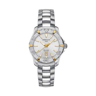 Certina DS Action Lady 34mm – Dameklokke | Sveitsisk Presisjon
