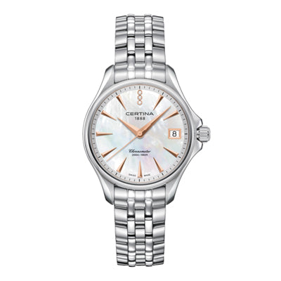 Certina DS Action – Mother of Pearl 34mm | Sveitsisk Eleganse