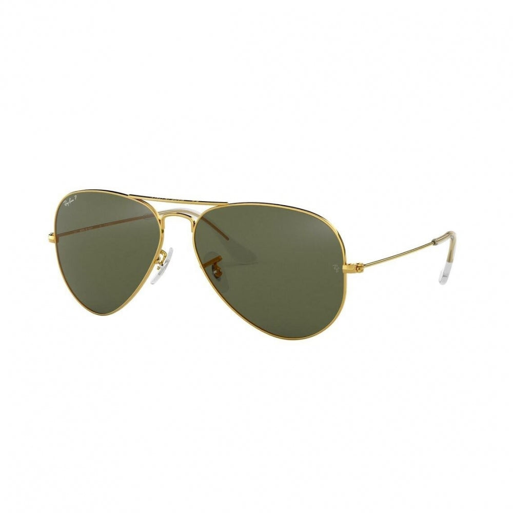 Ray-Ban Aviator Classic RB3025 001/58 – Arista Gold med G-15 Green Polarized Large