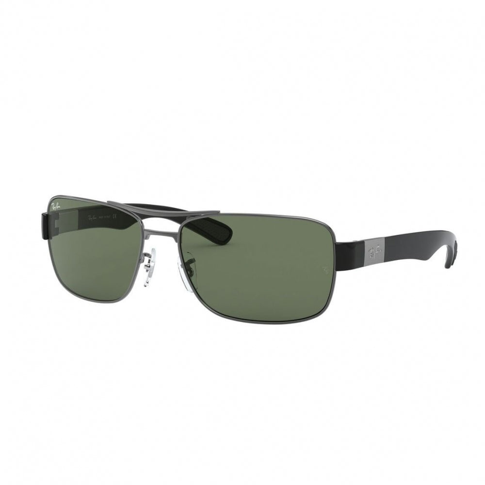 Ray-Ban RB3522 004/71 – Gunmetal med Classic Green