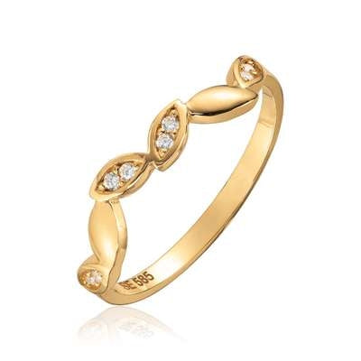 Ring Blader Gult gull