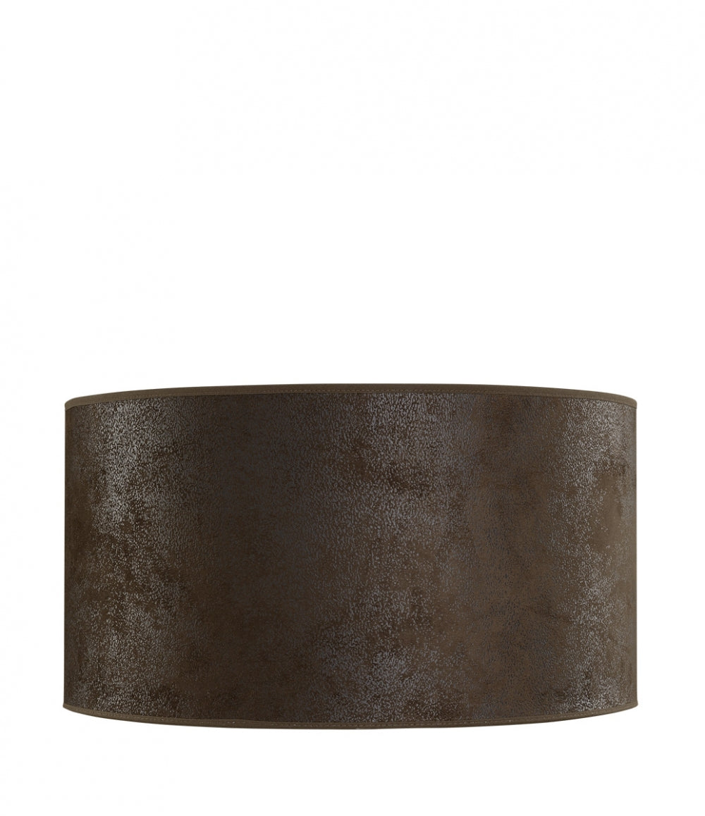 Artwood - Shade cylinder small brown suede