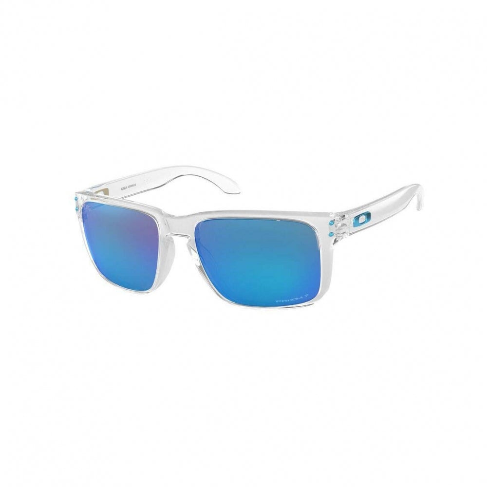 Oakley Holbrook™ XL – Polished Clear med Prizm Sapphire Polarized (OO9417-07)