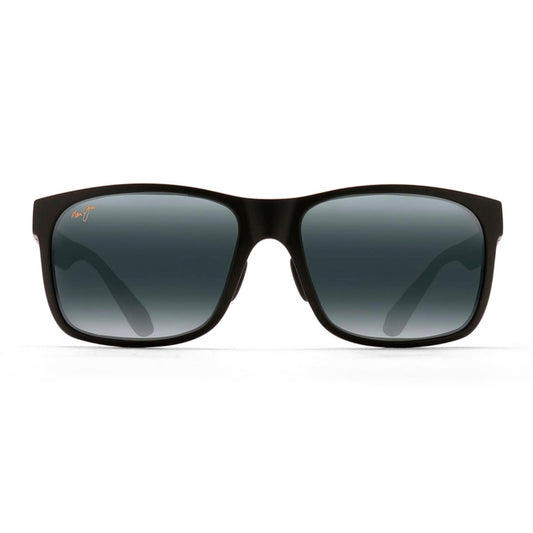 Maui Jim Red Sands 432-2M / MJ0432S-001 – Matte Black med Neutral Grey Polarized